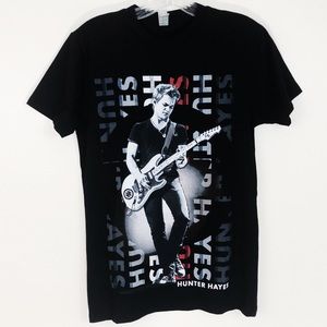 4/$25 Rock Me Hunter Hayes tour graphic band tee